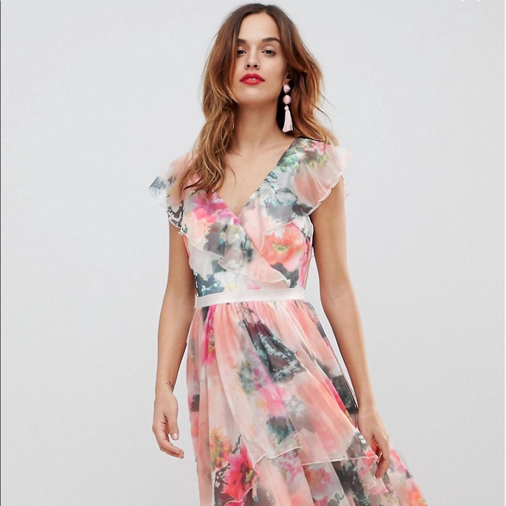 Y.A.S. Floral Maxi Dress
